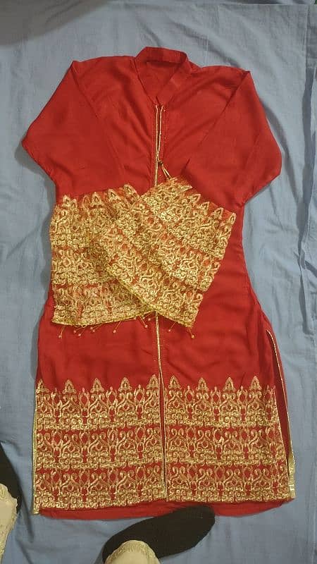 Three piece suit kameez trouzer duppata 6