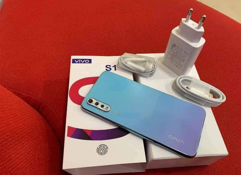 Vivo S1 4/128 GB PTA approved 0325,0411510 WhatsApp number 0