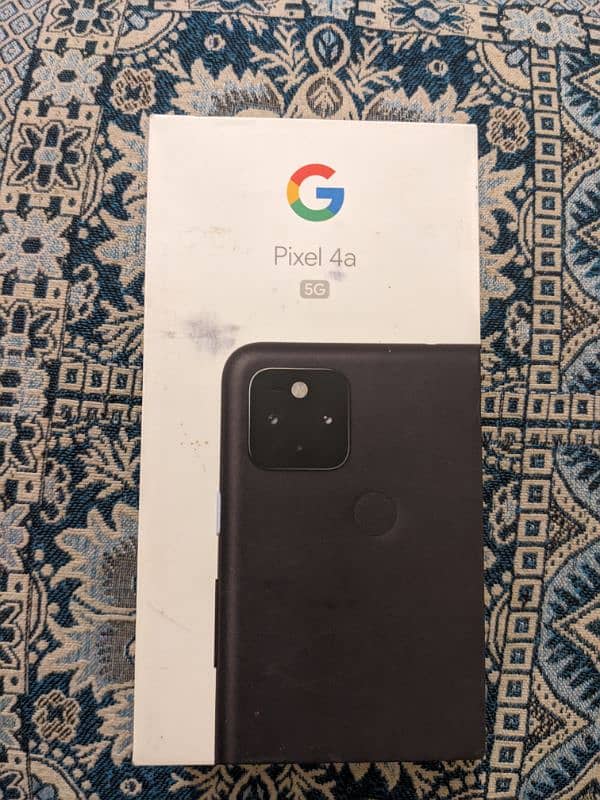 Google Pixel 4a 5g Offical PTA Approve With All Accessories with Box 16