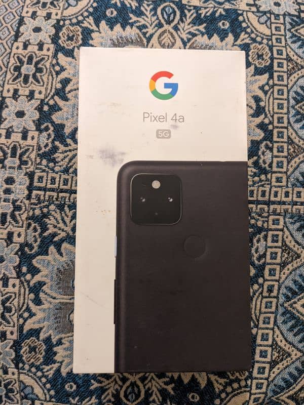 Google Pixel 4a 5g Offical PTA Approve With All Accessories with Box 17