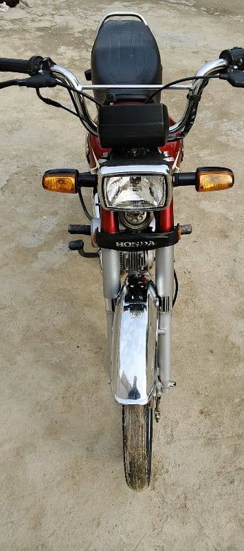 cd70 Honda 2022 model mardan number full ok good conduction 0