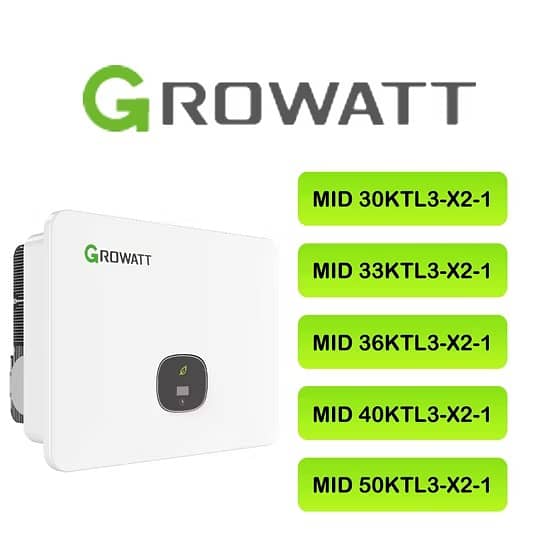 Growatt Solar Ongrid inverter 40kw(whole sale dealer ready stock) 2