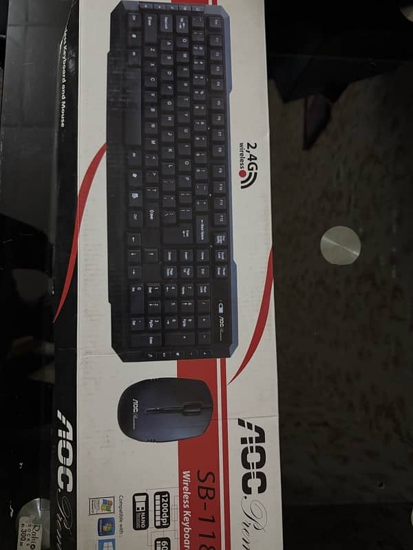 AOC Premium  SB 118  Wireless keyboard and mouse 2