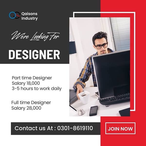 Designer | Male | Jobs 0