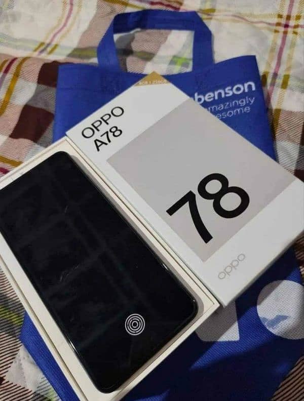 Oppo A78 8+8/256 Full Box & in Warranty 0