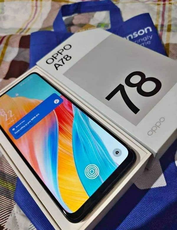 Oppo A78 8+8/256 Full Box & in Warranty 3