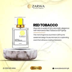 perfume | Red Tobacco | perfume for men | fragrance