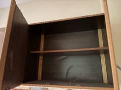 Kitchen cabinets and shelf