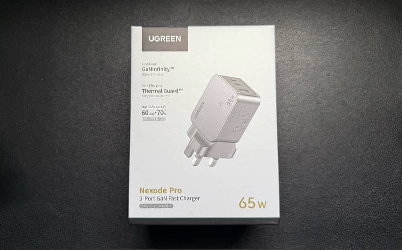 UGREEN Nexode Pro 65W 3-Port GaN Fast Charger 1