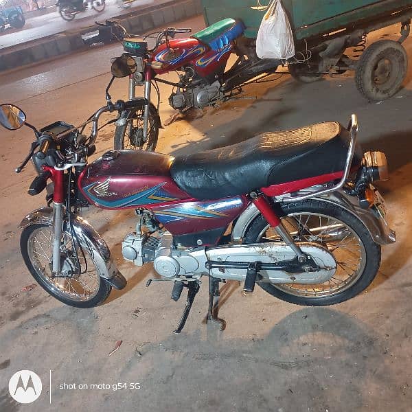 Honda Cd 70 2019 model. Good condition. single Hand use. 5