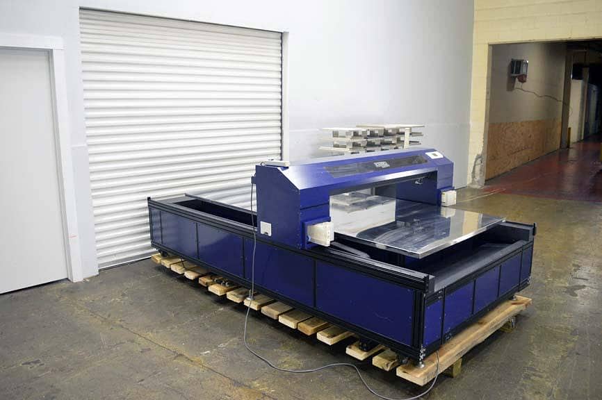 Flatbed UV Convertible printer 1