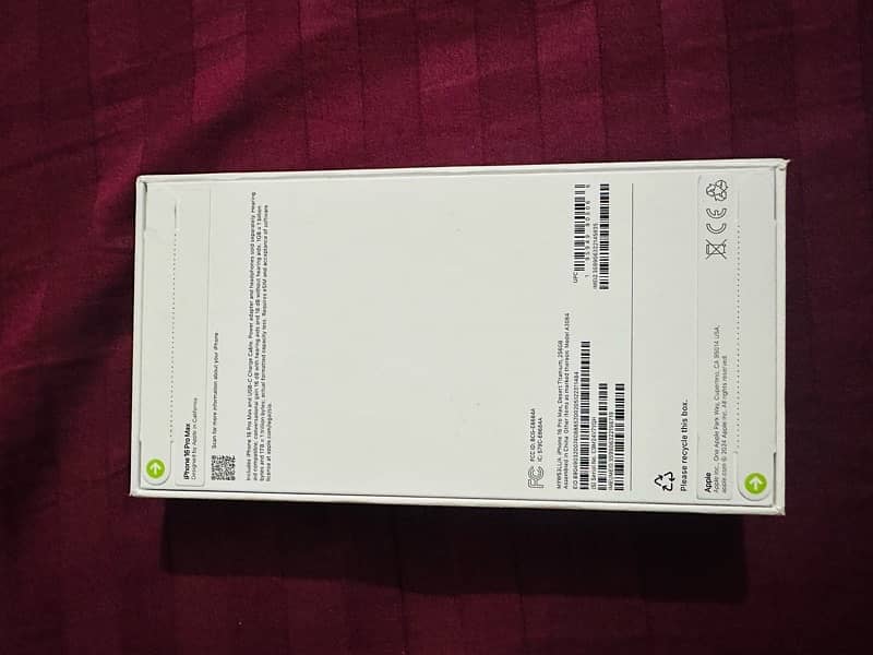 iPhone 16 Pro Max Sand Desert 256GB (American LLA) – Brand New NON PTA 2