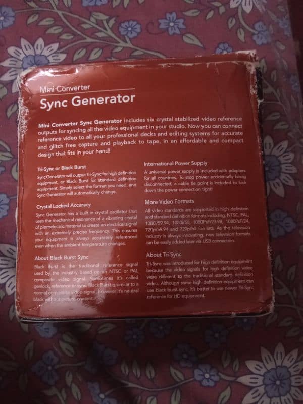 black magic design sync generator 1