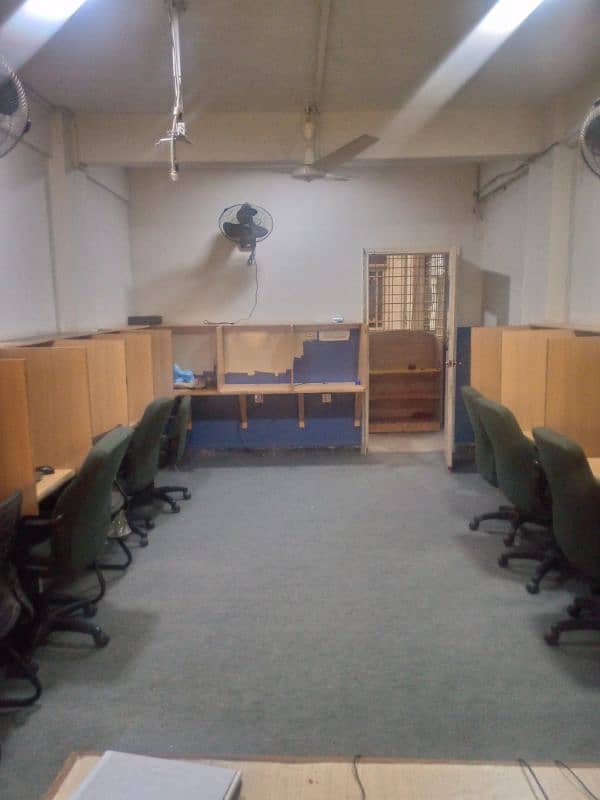 furnished room available for call center software houses etc 13