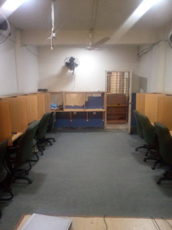 furnished room available for call center software houses etc 14