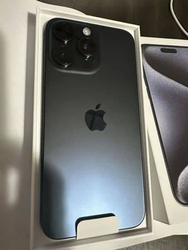 apple iPhone 15 pro official pta approved totally original with box 0