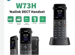 Yealink Dect Phone | W73H Wireless |Sip | VoIP | IP PBX | 0323,3677253