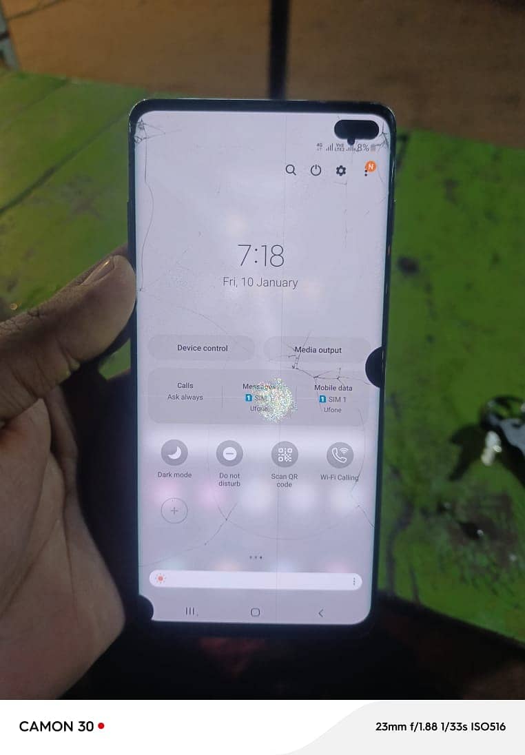 Samsung S10 + 8gb 128gb 0