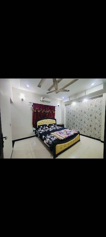 Furnished 5 marla House Upper Portion For Rent in Bahria Town Lahore 0