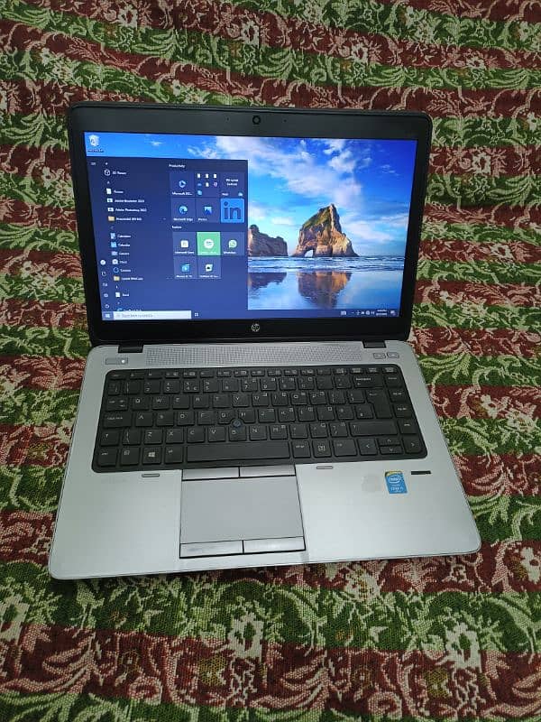 Hp EliteBook Core i5-4th Gen 8GB RAM 256GB SSD Good Laptop || 1