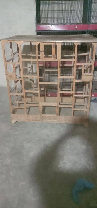 Wood and iron cage 0