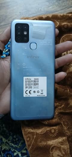 infinix hot 10 4/64gb box charge. no any single fault