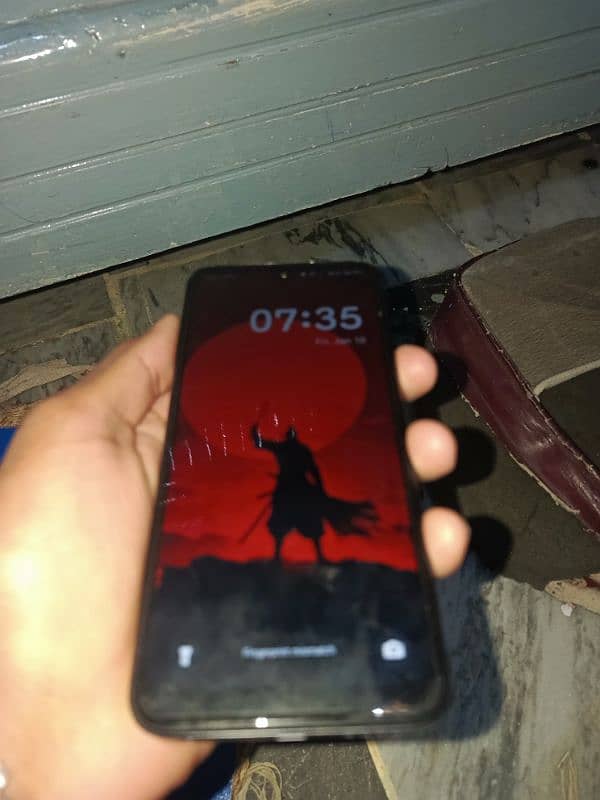 Infinix hot 50i (open box) 6 128 with box and charger 1