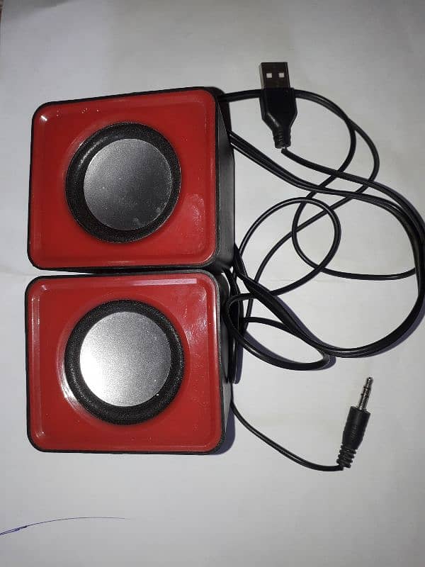 Two mini speakers for LED TV Laptop 2