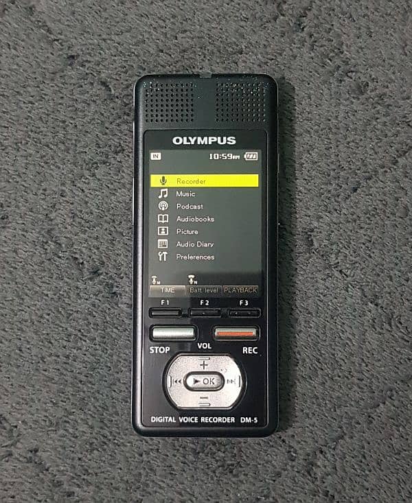 Olympus Digital Stereo Sound Recorder. 0