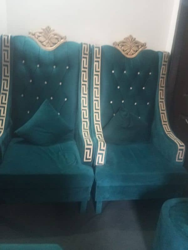 new bed set and coffee chairs for sale 1