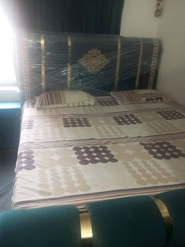 new bed set and coffee chairs for sale 2