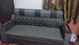 5 seater wooden sofa, price negotiable