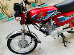 Honda 125 23/24 Model 5800 km used Applied for