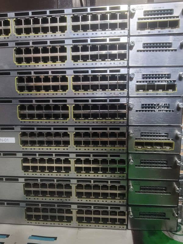 Cisco 3750X-24PS-S Switche 0