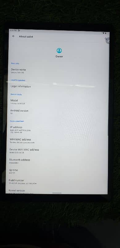 lenovo Tab k10 3