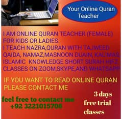 online quran teacher