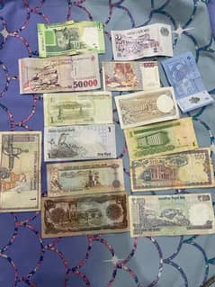 Antique different countries notes for sale