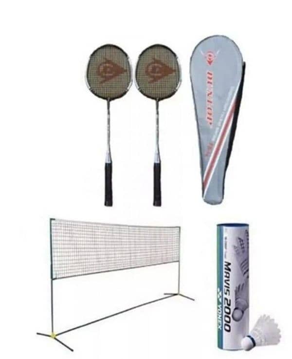 Mega offer Stainless steel badminton racket set with Free Delivery 0