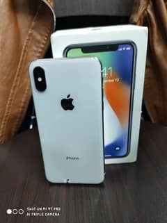 iPhone X 256 GB my WhatsApp number03266041847