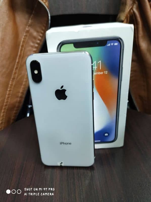 iPhone X 256 GB my WhatsApp number03266041847 0