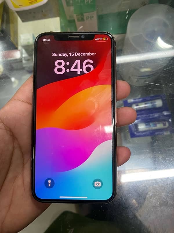 iphone xs pta approved 64gb 100% health 3