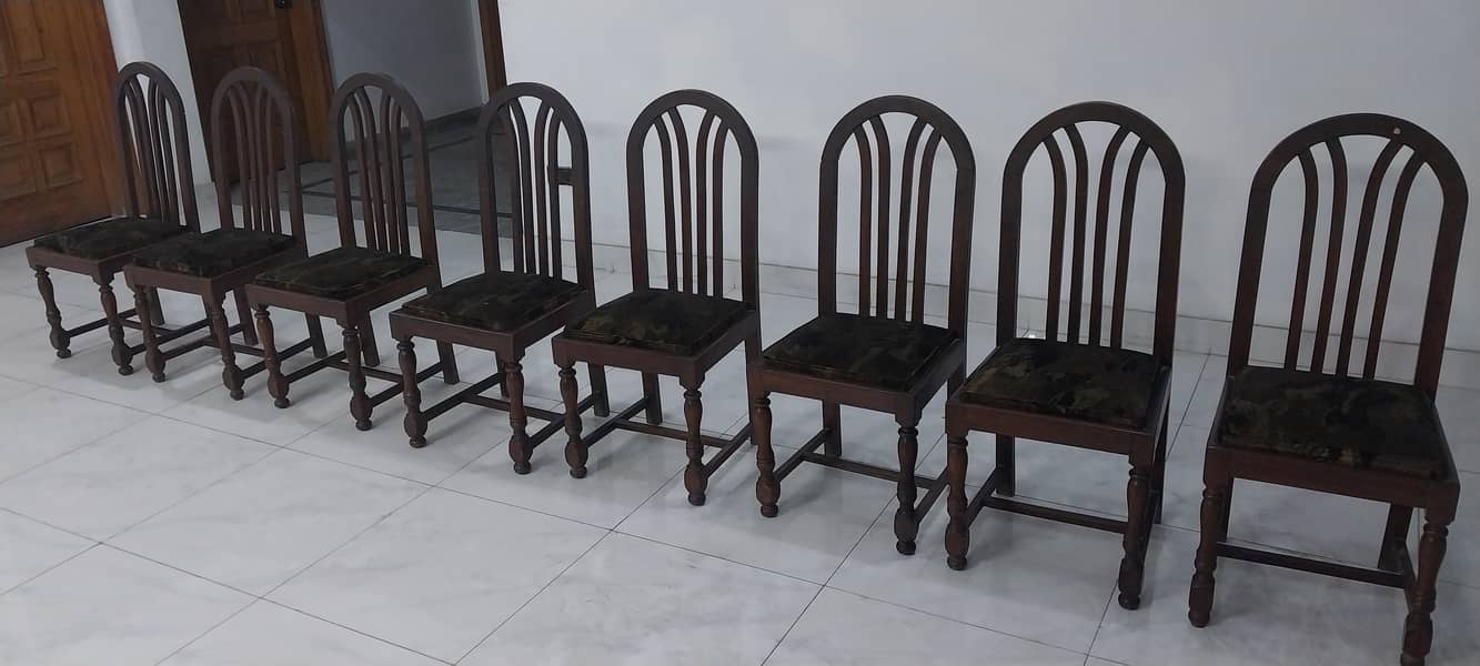 8 Wooden chairs for sale ***Excellent condition*** 1