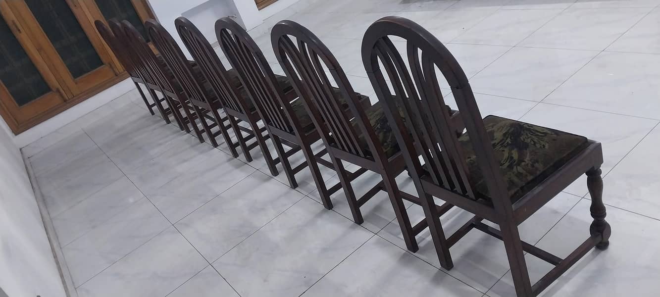 8 Wooden chairs for sale ***Excellent condition*** 2