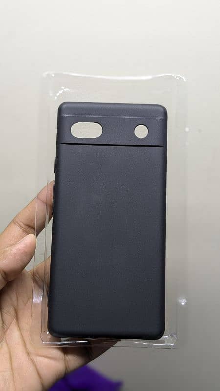 Orignal Youksh brand silicone cover Google pixel 6a black color 2