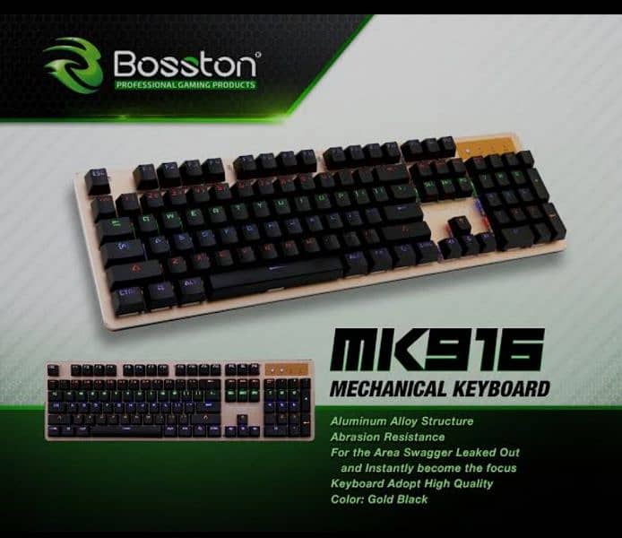 Boston RGB mechanical keyboard 0