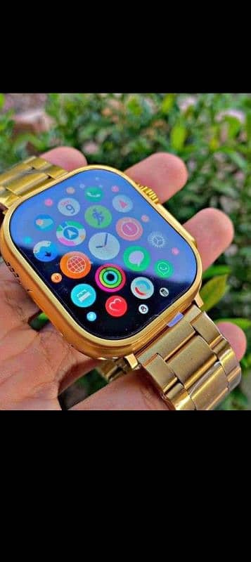 gold smart watch 0