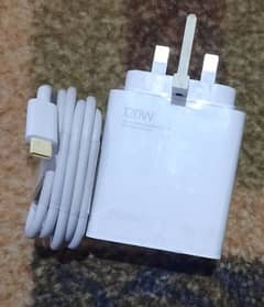 MI Charger 120w Ultra Fast  100% Genuine UK 3pin with cable