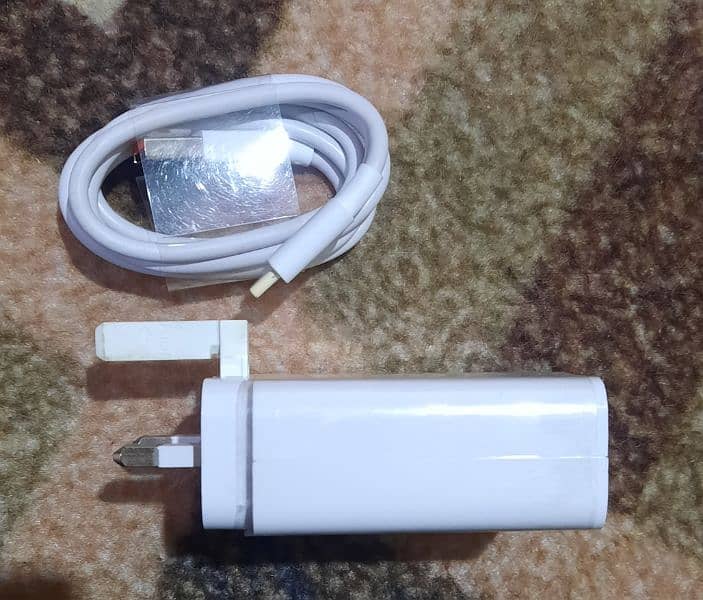 MI Charger 120w Ultra Fast  100% Genuine UK 3pin with cable 2