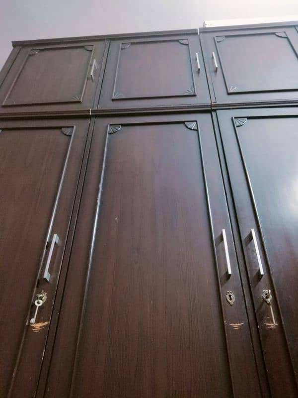 4 door wardrobe/cupboard/almaari/Almirah 3