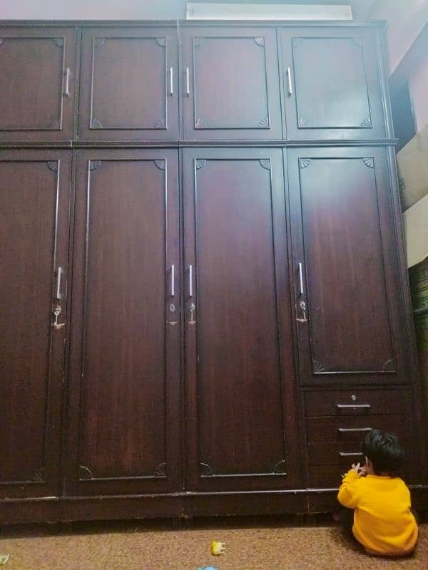 4 door wardrobe/cupboard/almaari/Almirah 5